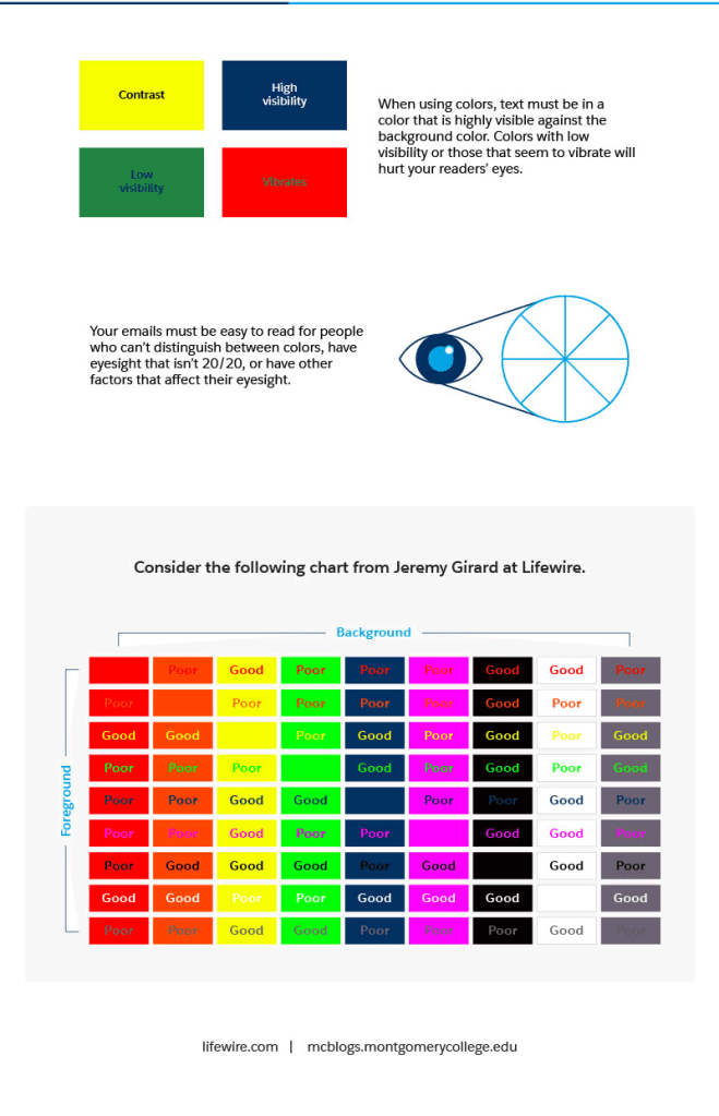 Choose Your Colors Wisely Your Emails Legibility Depends on It